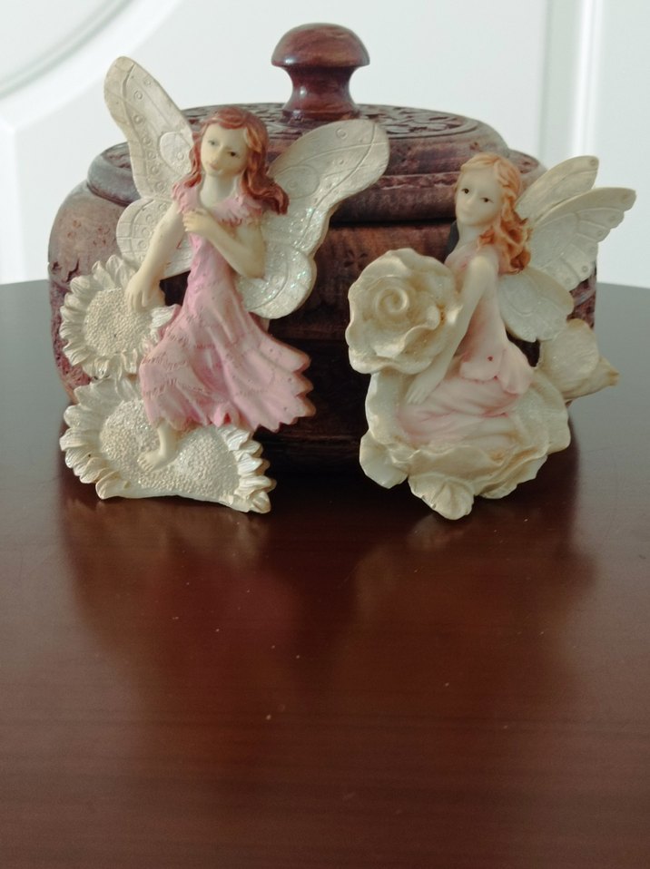 Renkli antik Pembe Biblo Seti Saatli - Görsel 3