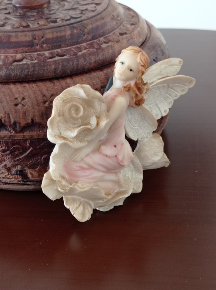 Renkli antik Pembe Biblo Seti Saatli - Görsel 4