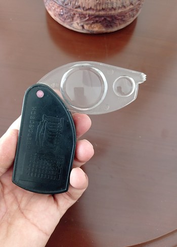 Kompakt Siyah antik cep buyuteci - Görsel 3