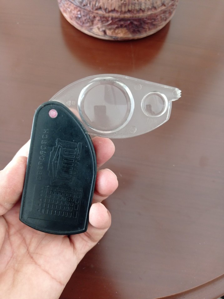 Kompakt Siyah antik cep buyuteci - Görsel 3