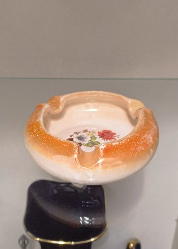 Çiçek Desenli Beyaz Vazo takimi - Görsel 3