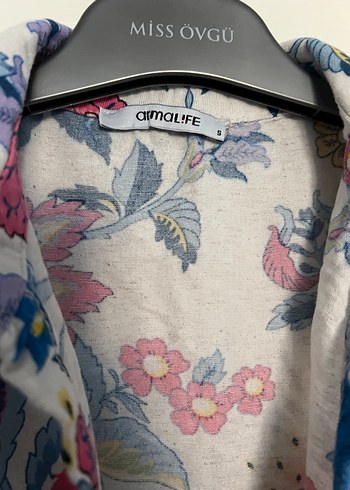 Çiçek Desenli Bohem elbise - Görsel 2