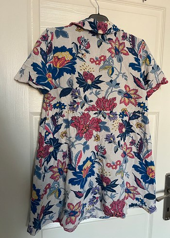 Çiçek Desenli Bohem elbise - Görsel 4