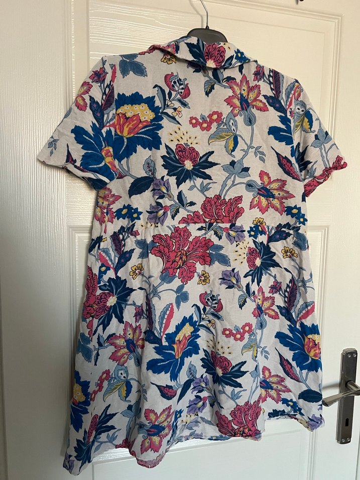 Çiçek Desenli Bohem elbise - Görsel 4