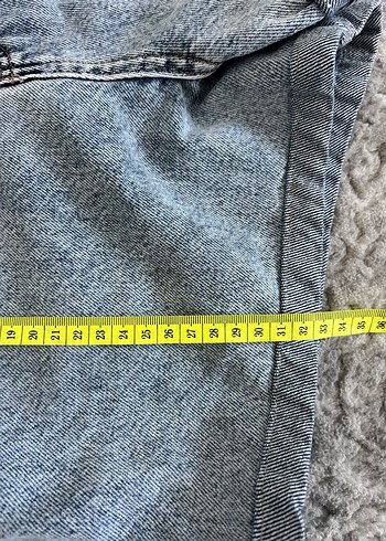 Açık mavi Kadın Kot Şort - Görsel 4