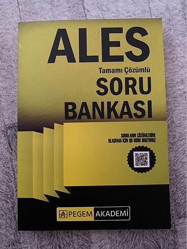 ALES TAMAMI ÇÖZÜMLÜ SORU BANKASI