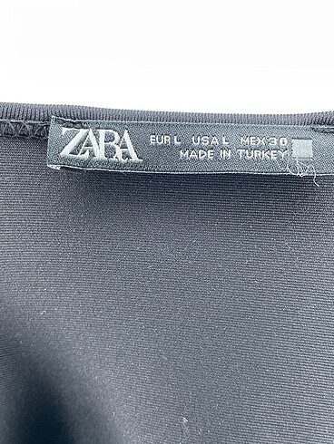 l Beden siyah Renk Zara Kazak / Triko %70 İndirimli.