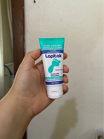  Beden Ayak kokusu önleyici krem lapitak