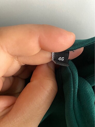 44 Beden Yeşil elbise abiye