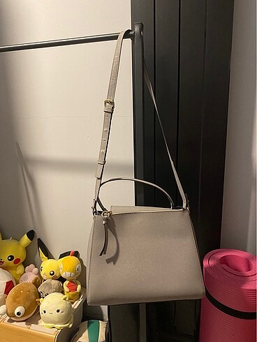 Zara Gri Box Çanta