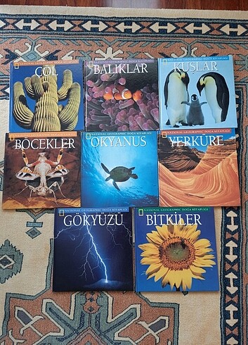 National Geographic doğa kitapları