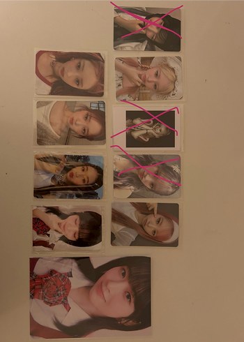 ive liz rei wonyoung pc photocard