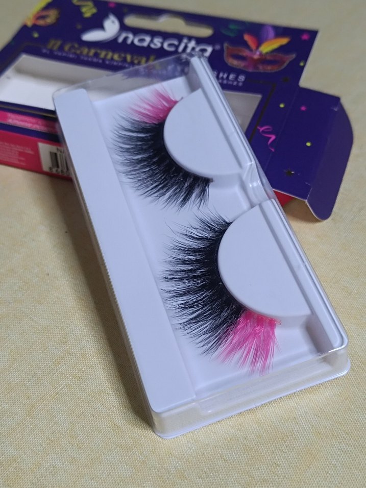 Uçları pembe nascita takma kirpik - Görsel 4