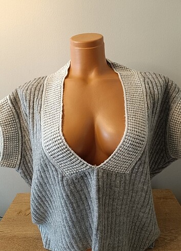 xl Beden Gri oversize süveter