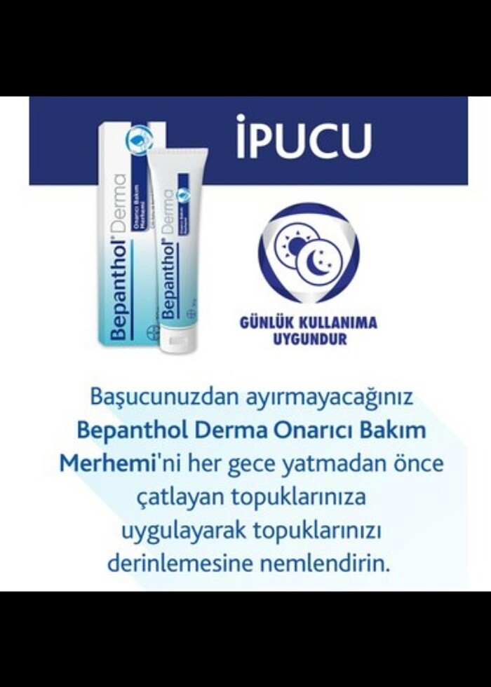 Bepanthol derma onarıcı bakım merhemi  - Görsel 2