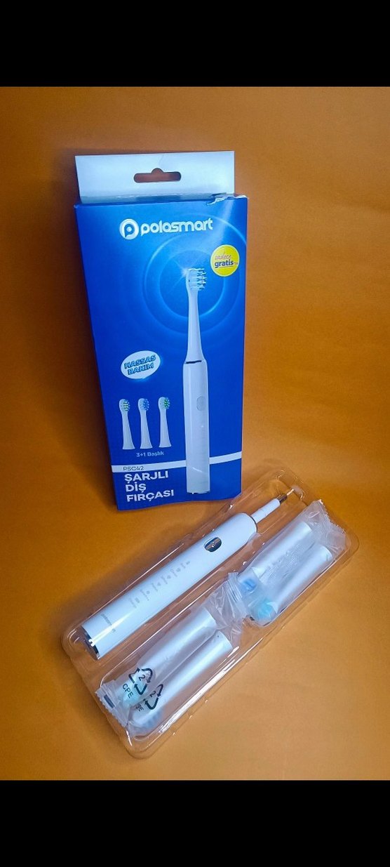 Opolosmart Elektrikli Diş Fırçası 3+1 Başlık - Görsel 2