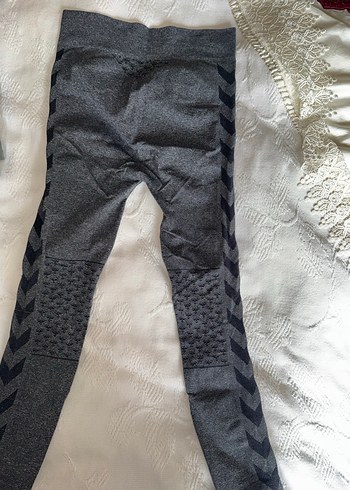 Gri Hummel Kadın Spor Tayt - Görsel 3