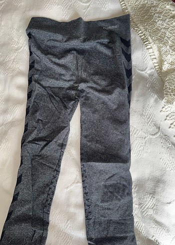 Gri Hummel Kadın Spor Tayt - Görsel 2