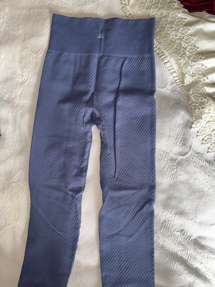 Mavi spor tayt - Görsel 3