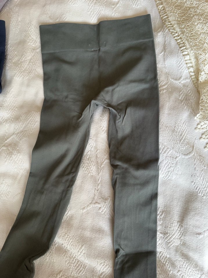 Gri Kadın Spor Tayt - Görsel 3