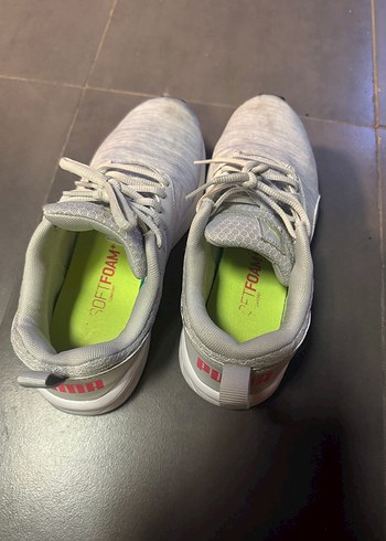 Gri Bağcıklı Kadın Spor Ayakkabısı - Görsel 2