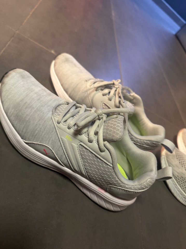 Gri Bağcıklı Kadın Spor Ayakkabısı - Görsel 5