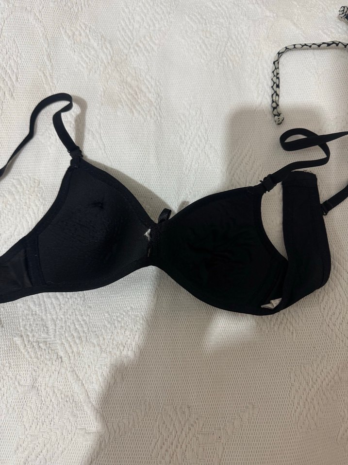 Siyah Gotik Midi Sütyen - Görsel 2