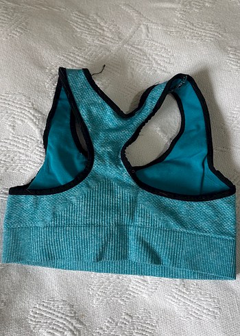 Turkuaz Spor Sütyeni, Orta Boy, Street Wear - Görsel 2