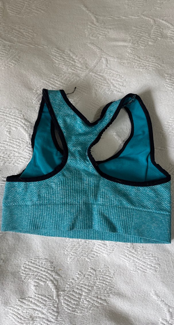 Turkuaz Spor Sütyeni, Orta Boy, Street Wear - Görsel 2