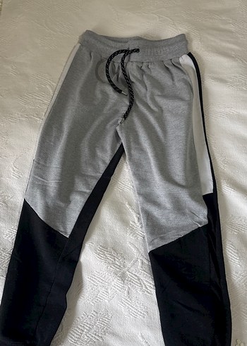 Gri Rahat Kesim Eşofman Altı - Görsel 2