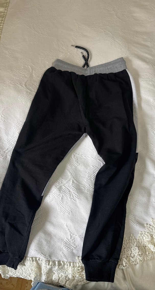 Gri Rahat Kesim Eşofman Altı - Görsel 4