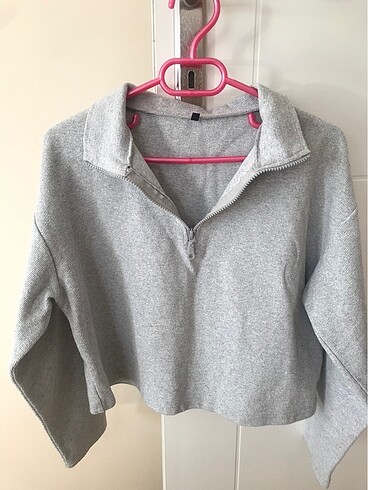 m Beden gri Renk Sweatshirt