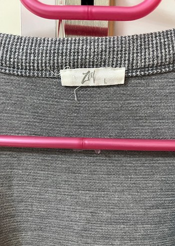 Gri Renk Kadın Hırka - Görsel 5