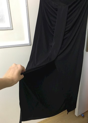 Trendyol & Milla Uzun Siyah Etek