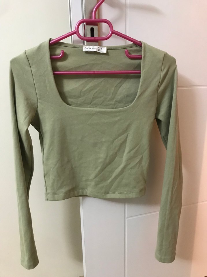 Uzun Kollu Kadın Bluz - Görsel 4