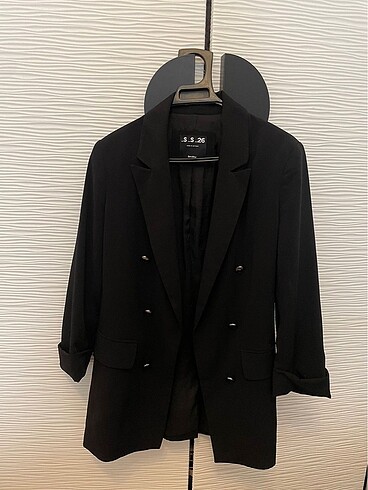 Siyah Bershka Blazer