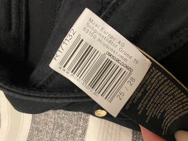 28 Beden siyah Renk Mavi Siyah Skinny Jean