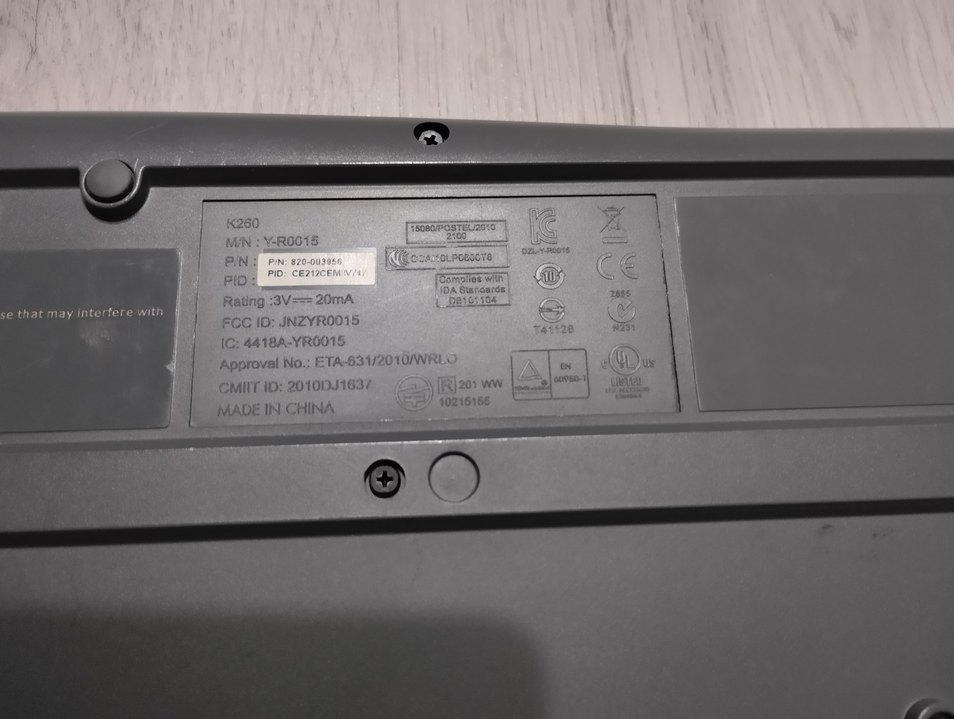 Logitech Kablosuz klavye + logitech unifying algılayıcı - Görsel 4