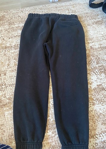 Standart Beden Beden Siyah Rahat Kesim Eşofman Altı