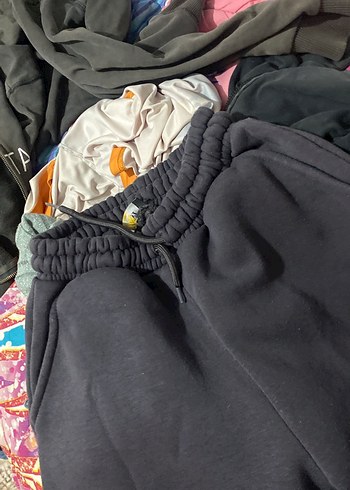 s Beden Gri Kadın Rahat Kesim Eşofman Altı