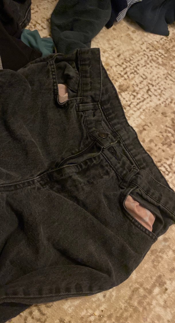 Kadın  Bol Kesim Midi Kot Pantolon - Görsel 3