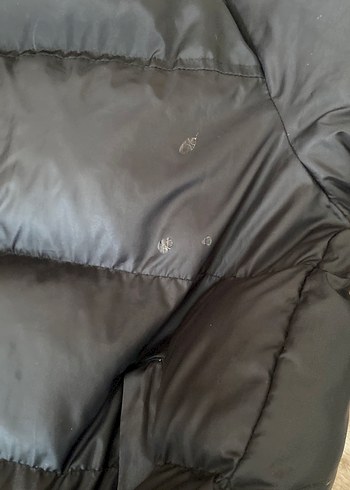 Siyah Kadın Midi Boy Kışlık Fermuarlı Ceket - Görsel 5