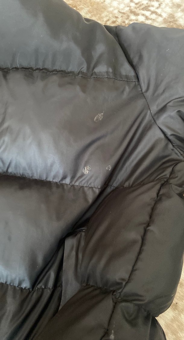 Siyah Kadın Midi Boy Kışlık Fermuarlı Ceket - Görsel 5