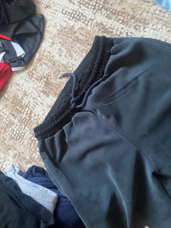 Erkek Gri Kapüşonlu Fermuarlı Sweatshirt - Görsel 4