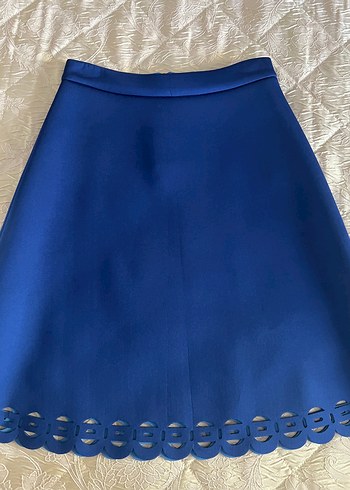 Parlak Mavi Midii Etek - Görsel 2