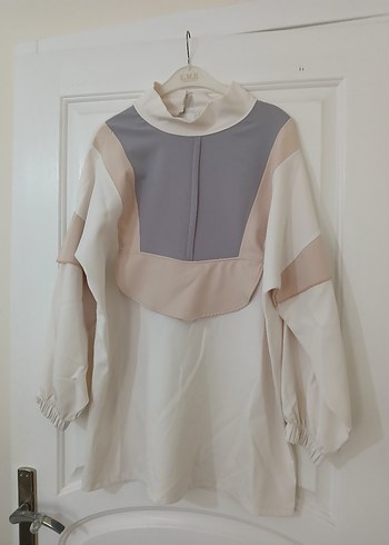 Bej Gri Kadın Fermuarlı Eşofman Takımı - Görsel 6