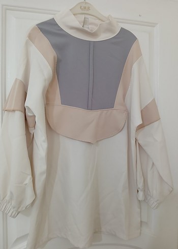 Bej Gri Kadın Fermuarlı Eşofman Takımı - Görsel 5