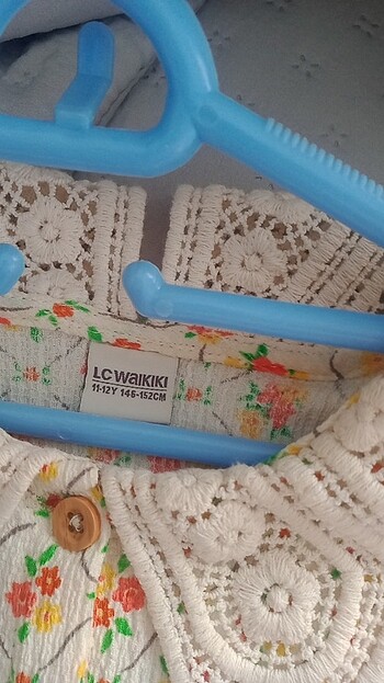 LC Waikiki Kız çocuk bürümcük kumaş elbise