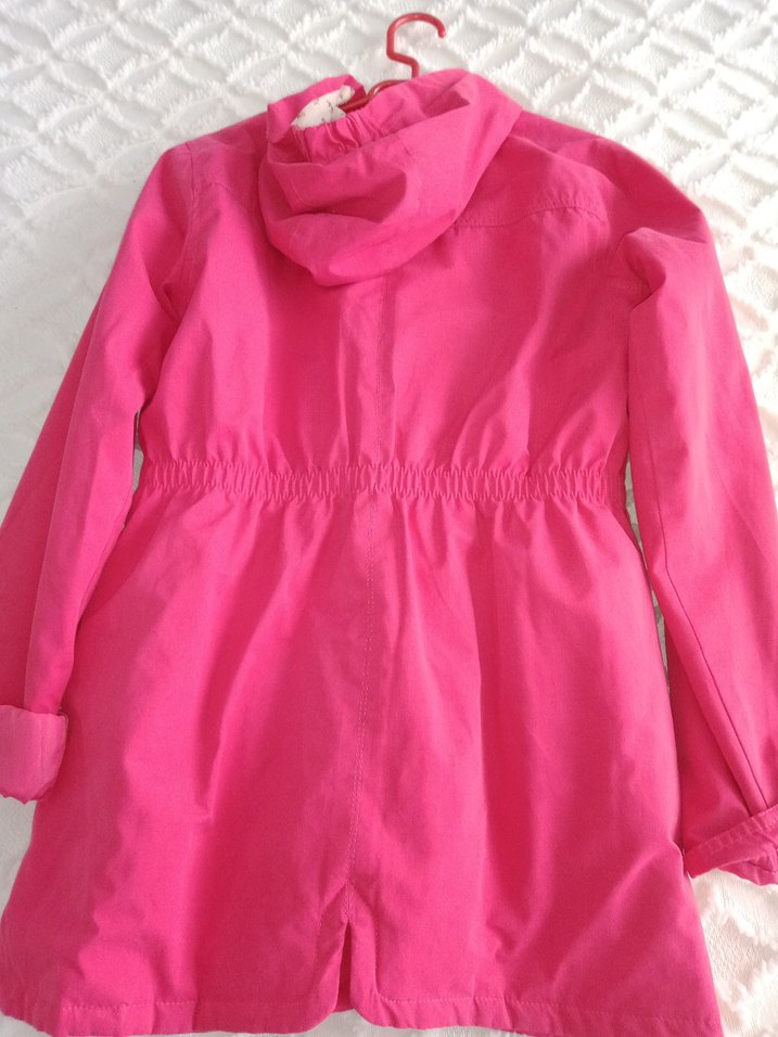 kız çocuk trençkot - Görsel 5