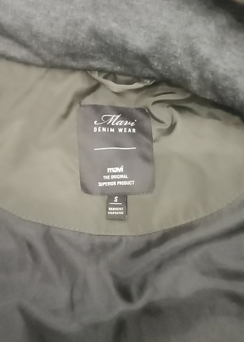 Uzun Kesim Gri Fermuarlı Kadın Kış Montu - Görsel 2